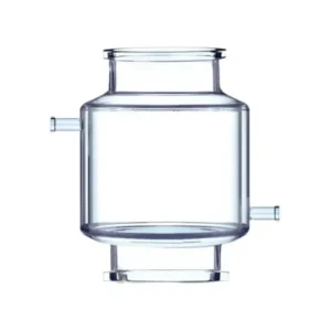 Vaso de vidro encamisado 20L para filtração