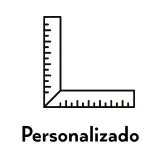Icone que faz menção à personalização de equipamentos de vidro